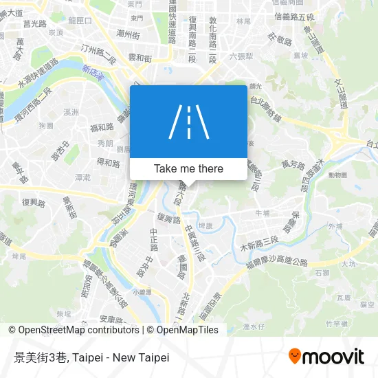 景美街3巷地圖