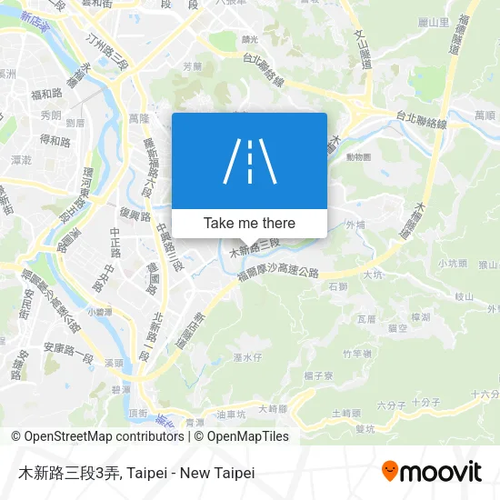 木新路三段3弄地圖