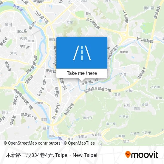 木新路三段334巷4弄地圖