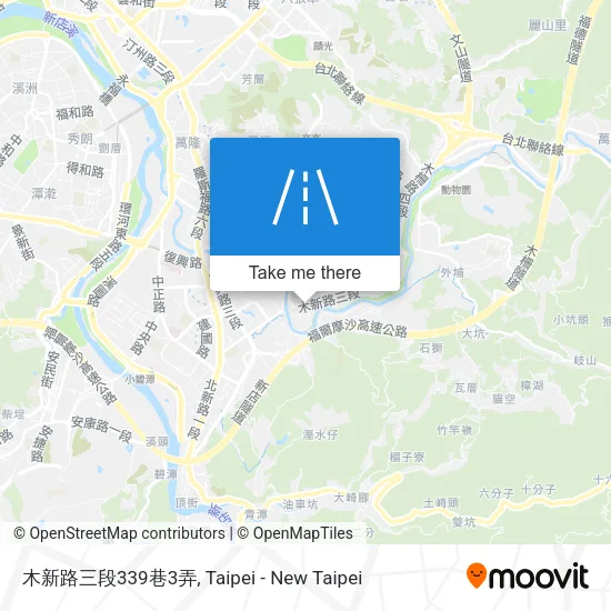 木新路三段339巷3弄地圖