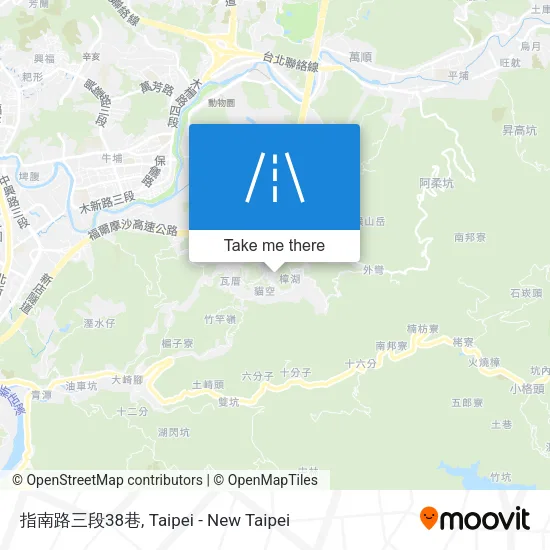 指南路三段38巷地圖