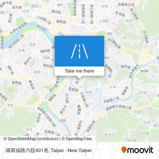 羅斯福路六段401巷地圖