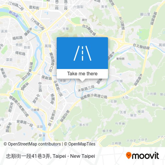 忠順街一段41巷3弄地圖