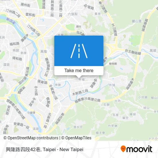 興隆路四段42巷地圖