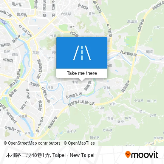 木柵路三段48巷1弄地圖