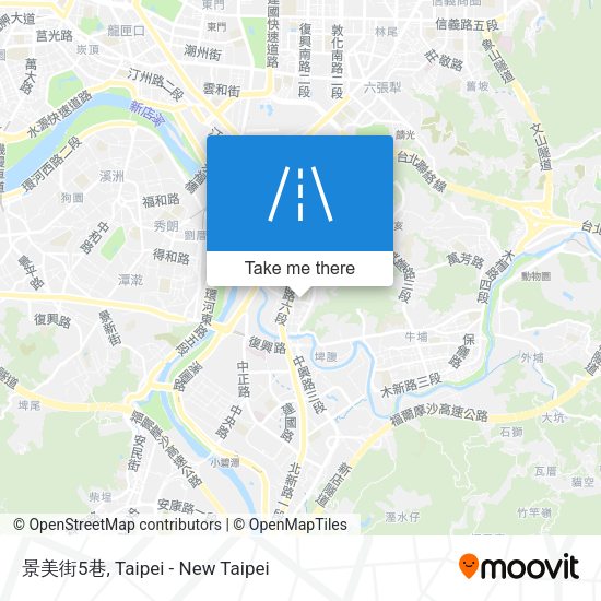 景美街5巷地圖