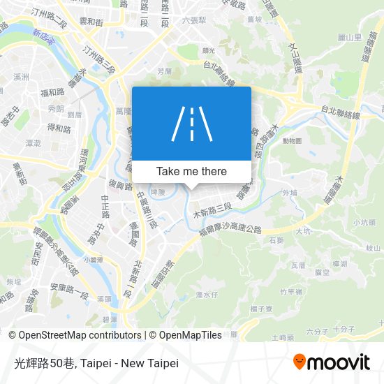 光輝路50巷 map