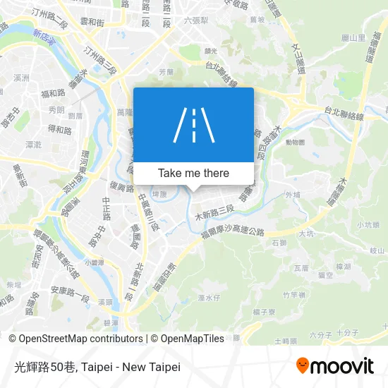 光輝路50巷 map