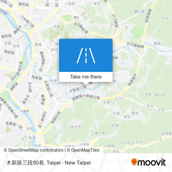 木新路三段50巷地圖