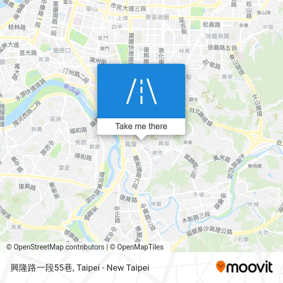 興隆路一段55巷地圖