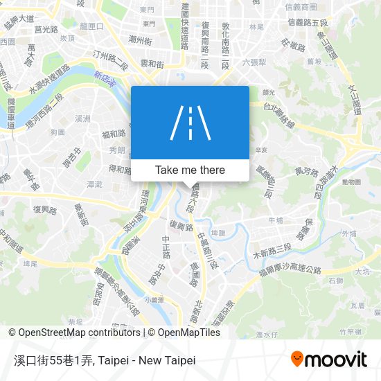 溪口街55巷1弄地圖