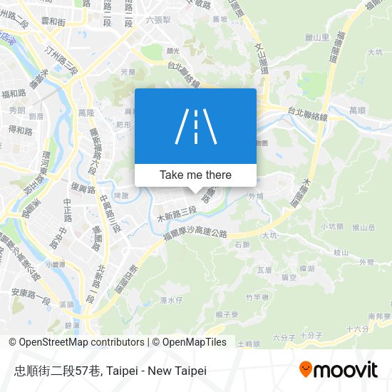 忠順街二段57巷 map