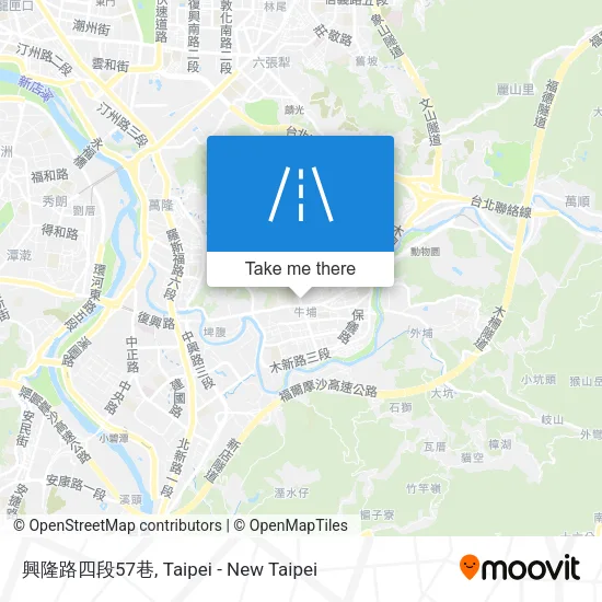 興隆路四段57巷地圖