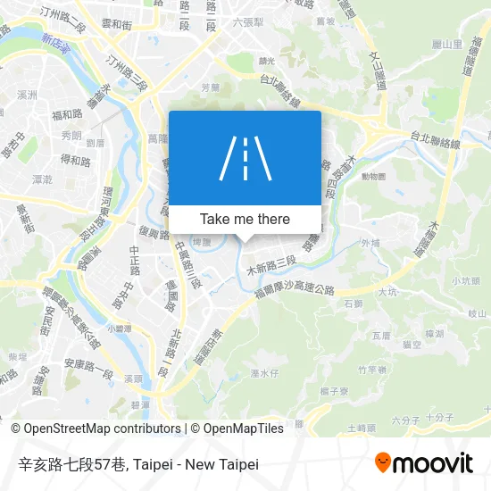 辛亥路七段57巷 map