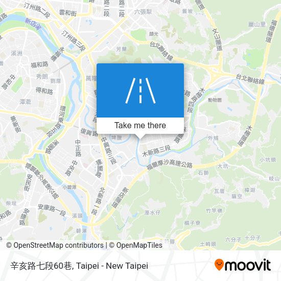 辛亥路七段60巷 map