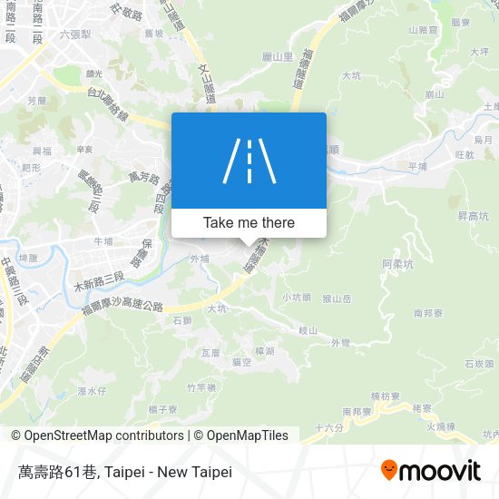 萬壽路61巷 map