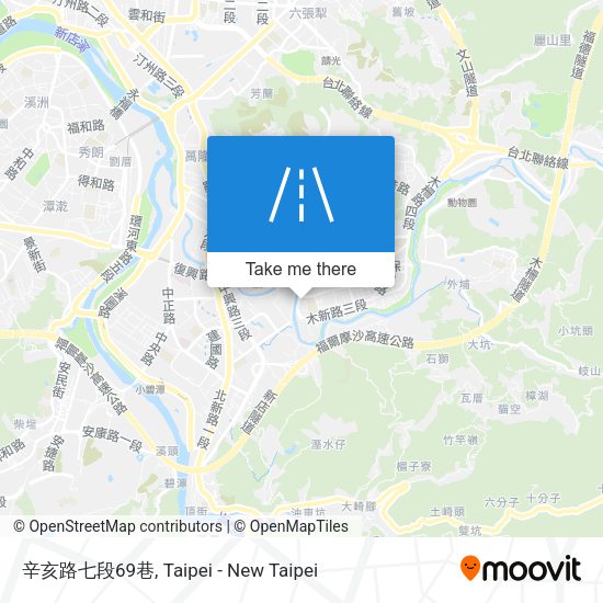 辛亥路七段69巷 map