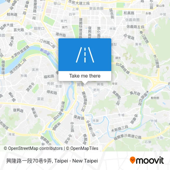 興隆路一段70巷9弄地圖