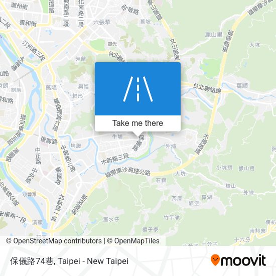 保儀路74巷 map