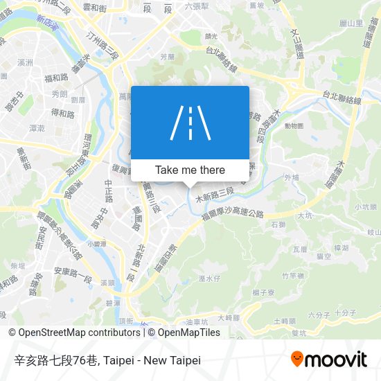 辛亥路七段76巷 map