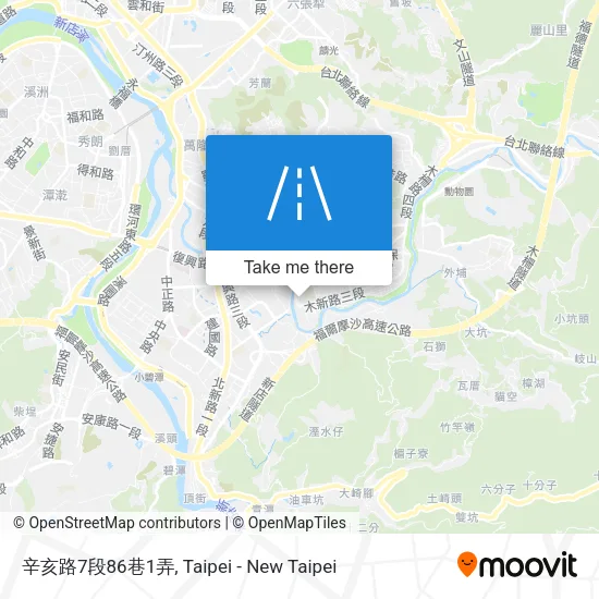 辛亥路7段86巷1弄 map