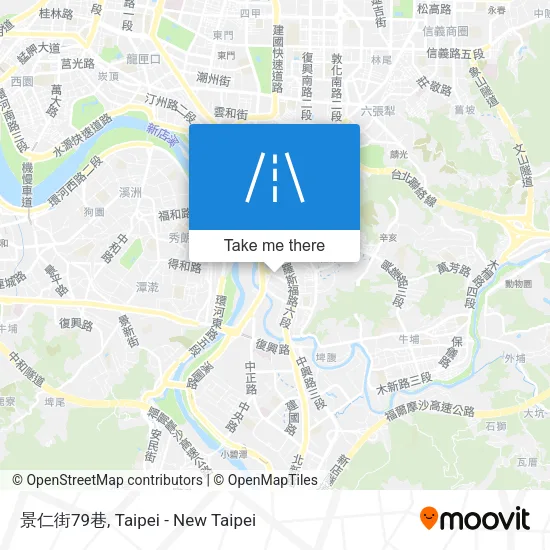 景仁街79巷地圖