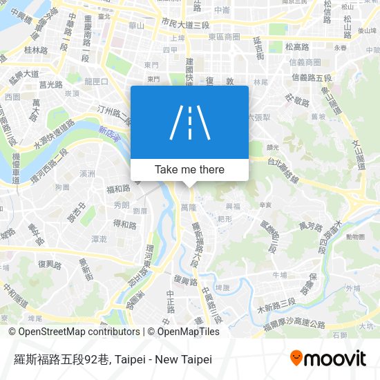 羅斯福路五段92巷地圖