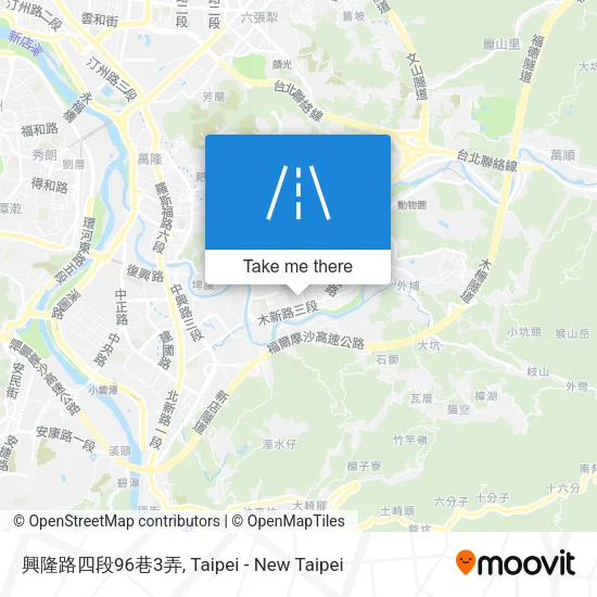 興隆路四段96巷3弄地圖