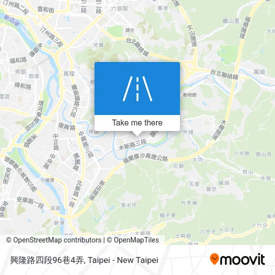 興隆路四段96巷4弄地圖