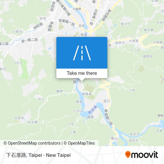 下石厝路地圖