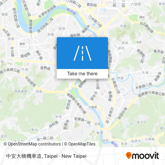 中安大橋機車道 map
