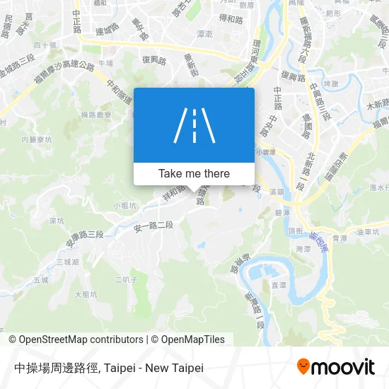中操場周邊路徑地圖