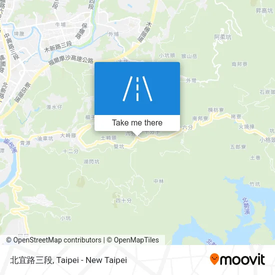 北宜路三段地圖