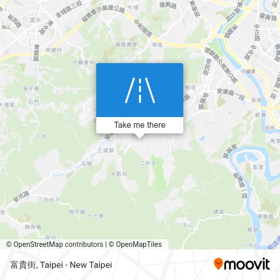 富貴街 map