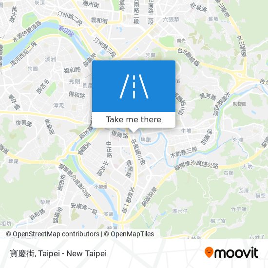 寶慶街 map