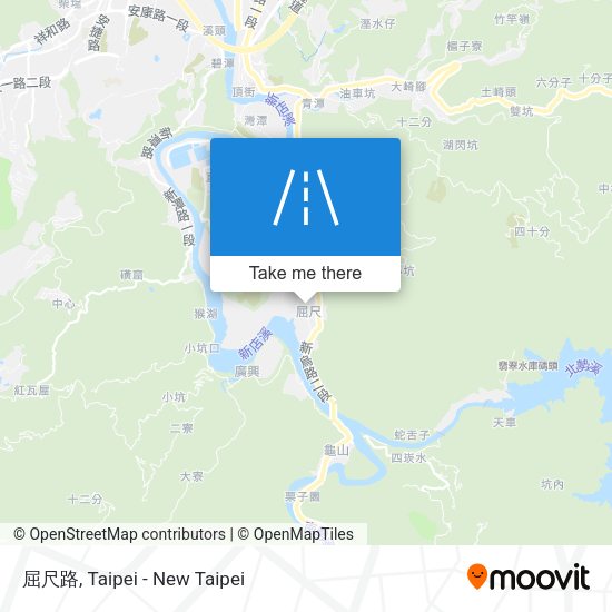 屈尺路 map