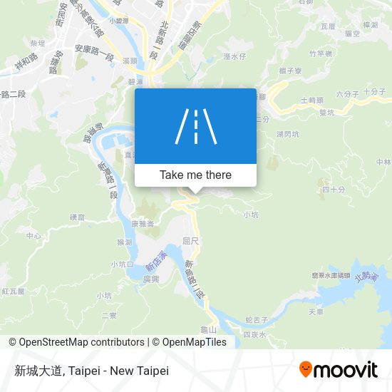 新城大道 map