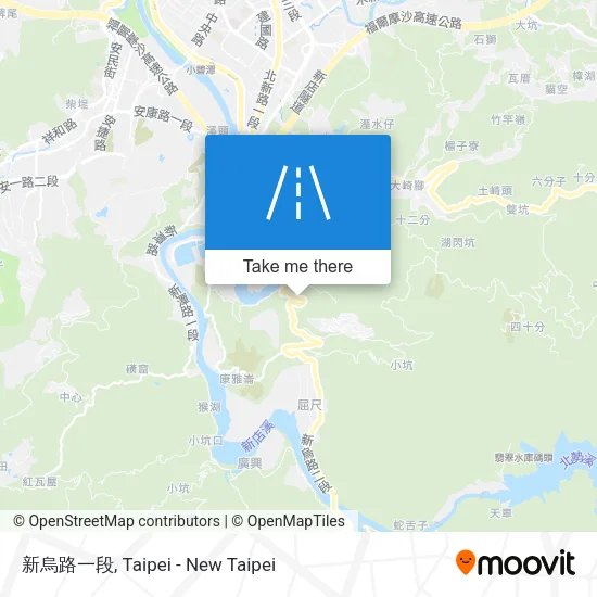 新烏路一段地圖