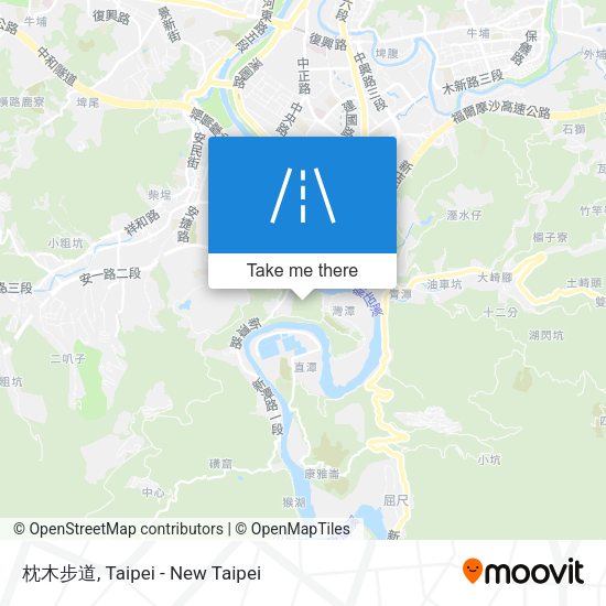 枕木步道 map