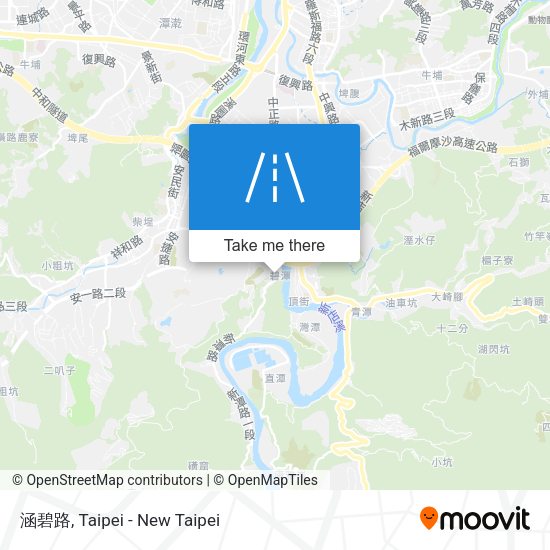 涵碧路地圖