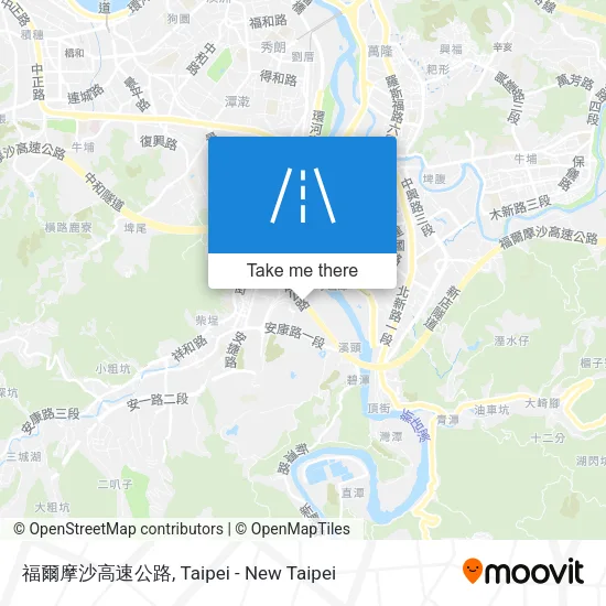 福爾摩沙高速公路 map