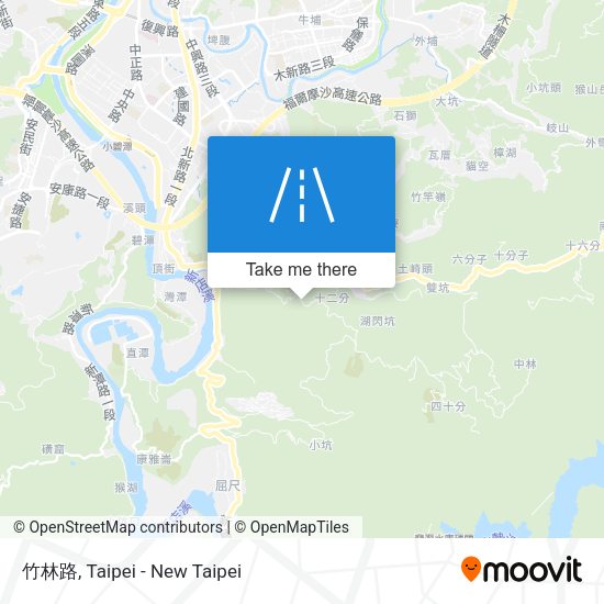 竹林路 map