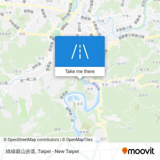 綠線親山步道 map