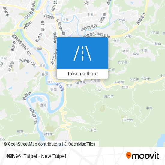 郵政路 map