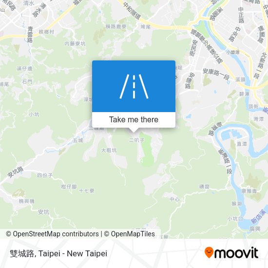 雙城路 map