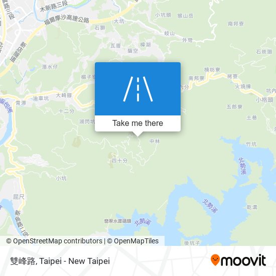雙峰路地圖