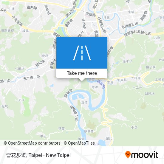 雪花步道地圖