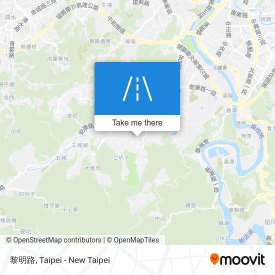 黎明路 map