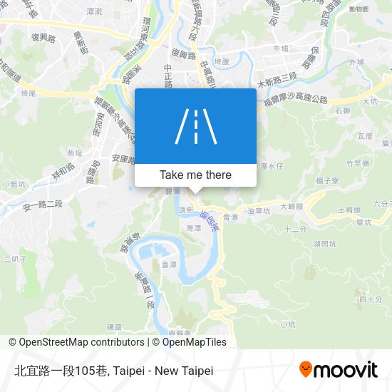 北宜路一段105巷 map
