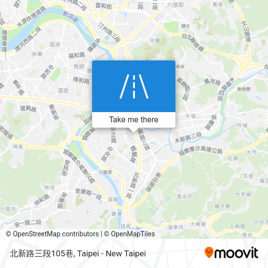 北新路三段105巷 map